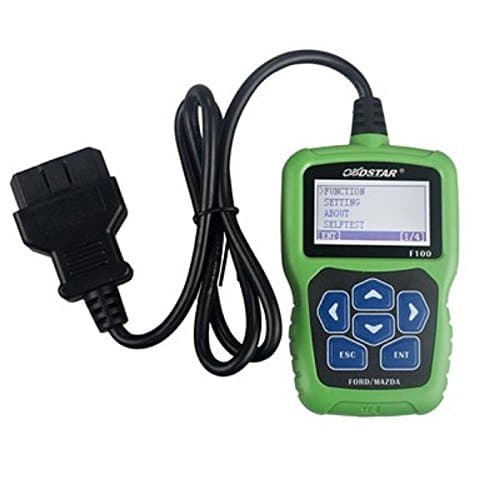 Auto Car Key Programmer F100 No Need Pin Code Support Odometer For Ford & Mazda (Green)