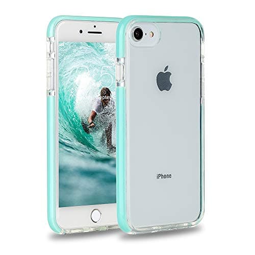 FGA iPhone SE 2020 Case, iPhone 7 Case, iPhone 8 Case, Slim Soft Hybrid Crystal Clear Transparent Protective Flexible Soft TPU Bumper Back Skin Cover for iPhone SE 2020, iPhone 7, iPhone 8