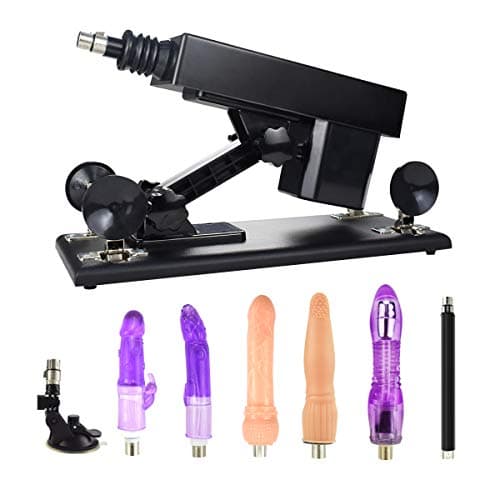 YOTEFUN Adult Machine Automatic Massage with Suction Cup Multispeed Adjustable Telescopic Thrusting Multi-Angle Adjustable