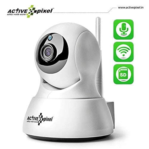 Active Pixel HD Pan/Tilt Wireless WiFi 2MP Full HD IP Security Camera,Two Way Audio,Motion Detection,Night Vision Baby Monitor