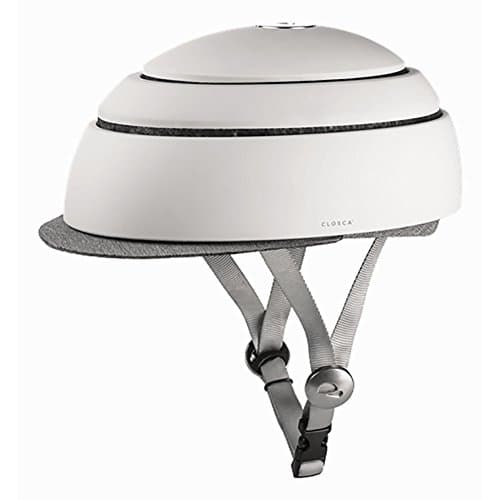 Closca Fuga Foldable Bicycle Helmet(White, s)