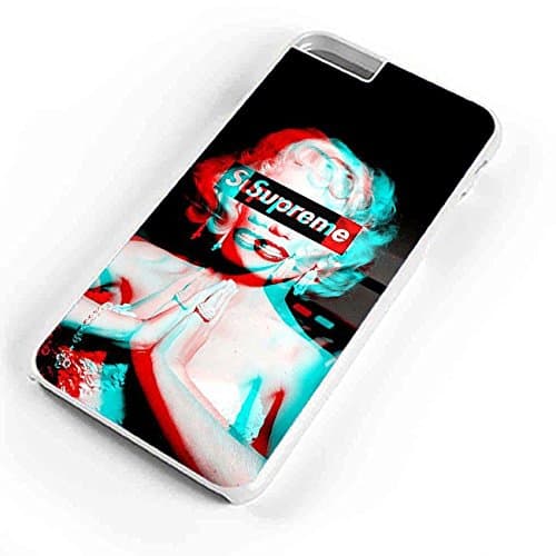 Marilyn Monroe Supreme Blue Red 3d iPhone 6 Case White