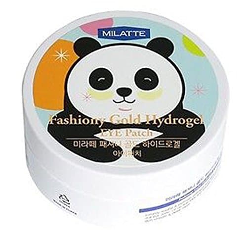 2 Pack Fashiony Gold Hydrogel Eye Patch 60pcs