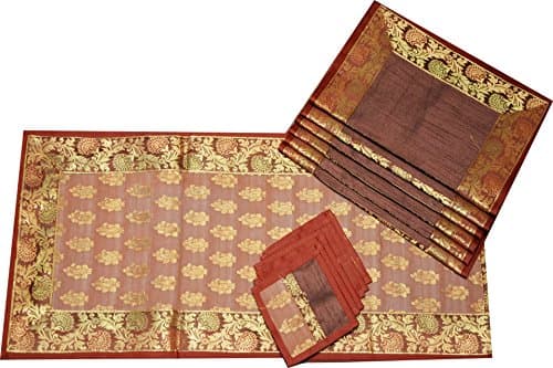 100% Cotton, Machine Washable, Everyday Indian Kitchen Table Runner For Dinner Parties, Events, Home Decor