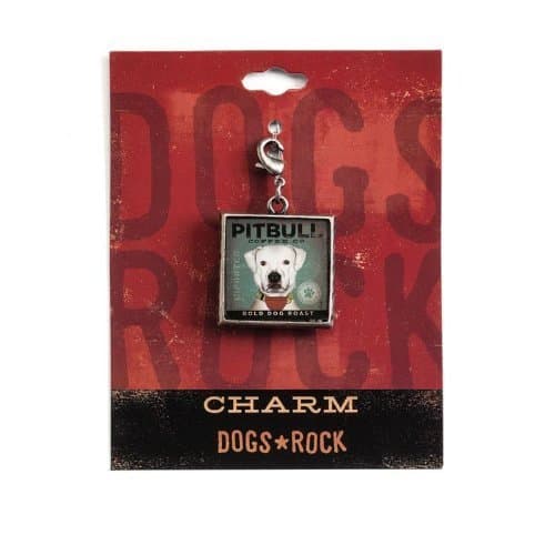 Dogs Rock Pitbull Charm