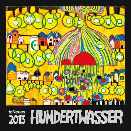 Hundertwasser Art Wall Calendar 2013
