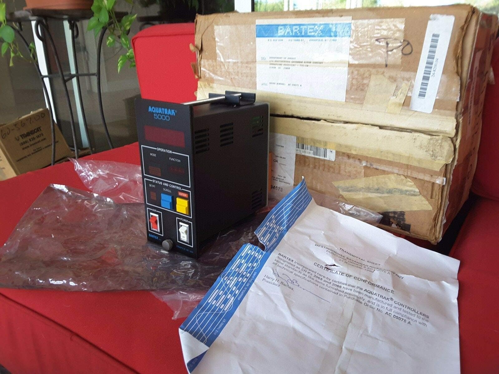 Venture Florida Electronics BARTEX 5000 5000-DP001 AQUATRAK Liquid Level Controller New Nib OEM Rare $999