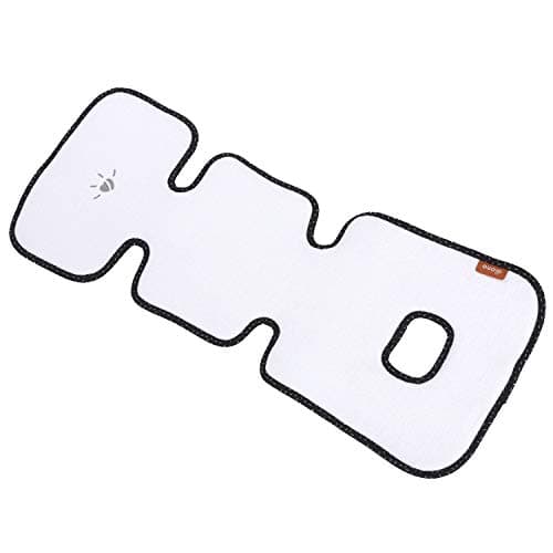 Diono Quantum Universal Cool Mesh Comfort Liner, Grey/White