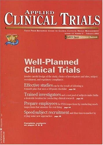 Applied Clinical Trials