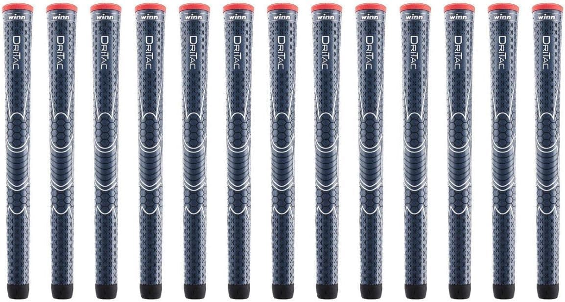 Dri-Tac Golf Grip Bundle – 13-Piece Set – Non-Slip, All-Weather Performance – Soft, Cushioned Feel for Comfort & Shock Absorption – Durable WinnDry Polymer – Available in Multiple Sizes