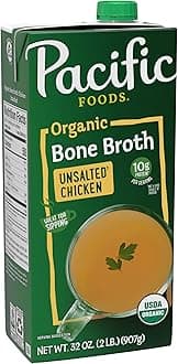 Pacific Foods Organic Bone Broth Chicken 946ml, 946 ml