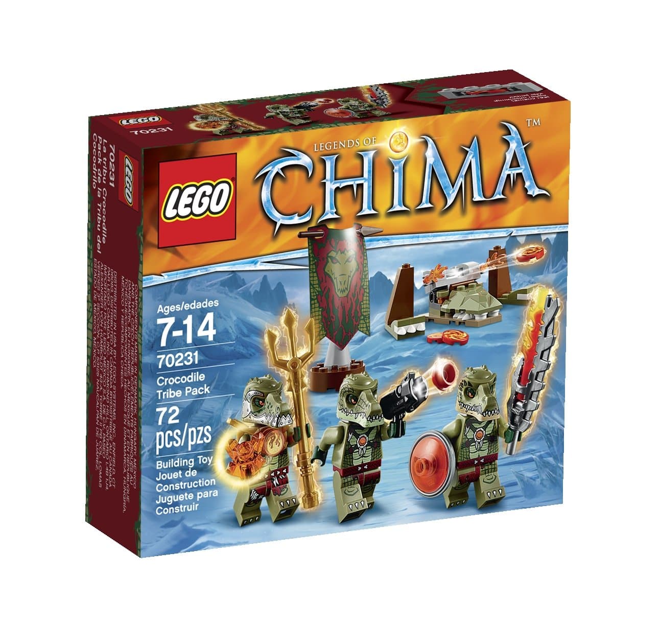 LEGOChima Crocodile Tribe Pack