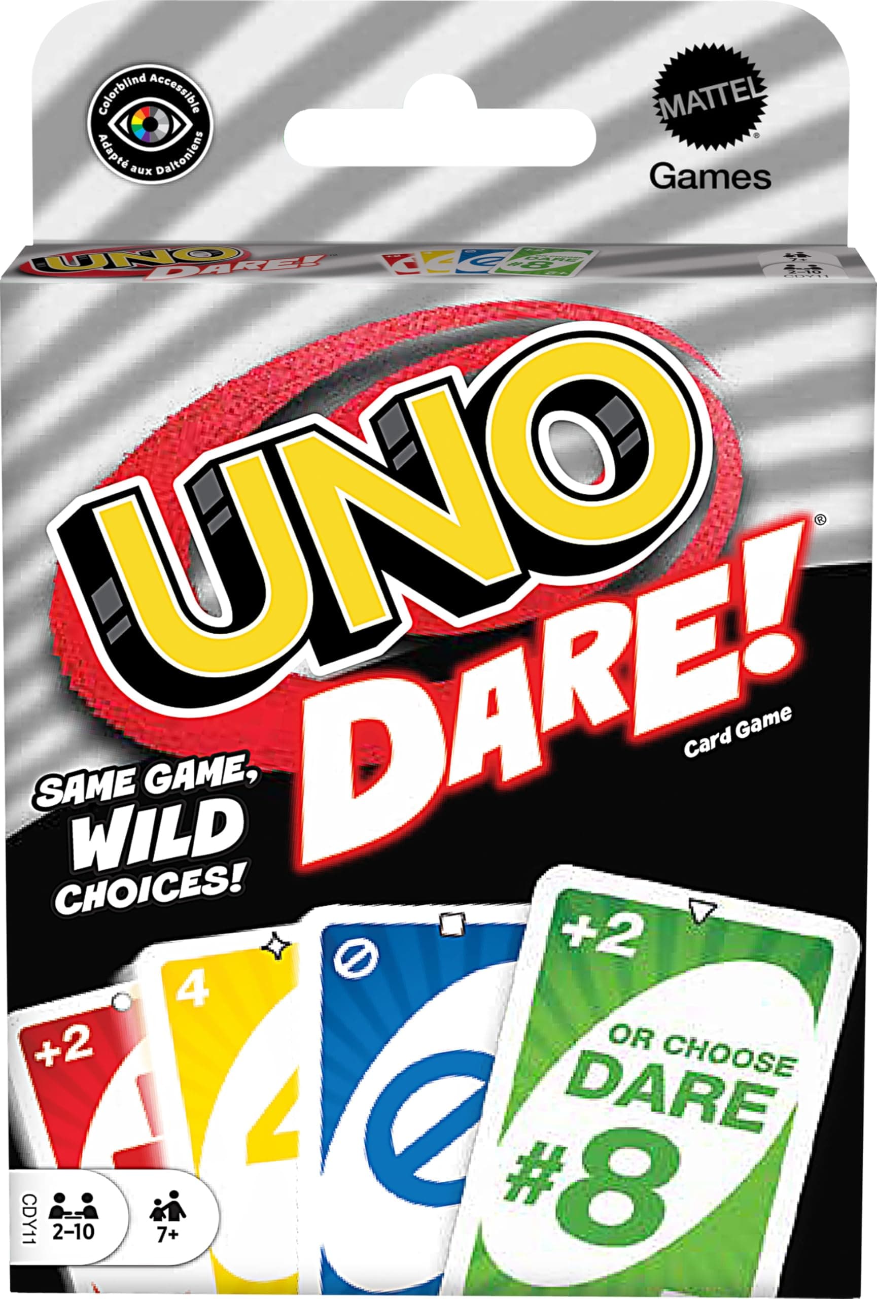 Mattel Games UNO Dare Card Game