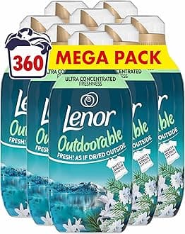 Outdoorable Fabric Conditioner 360 Washes (8x45), Northern Solstice - Ultra Concentrated Freshness
