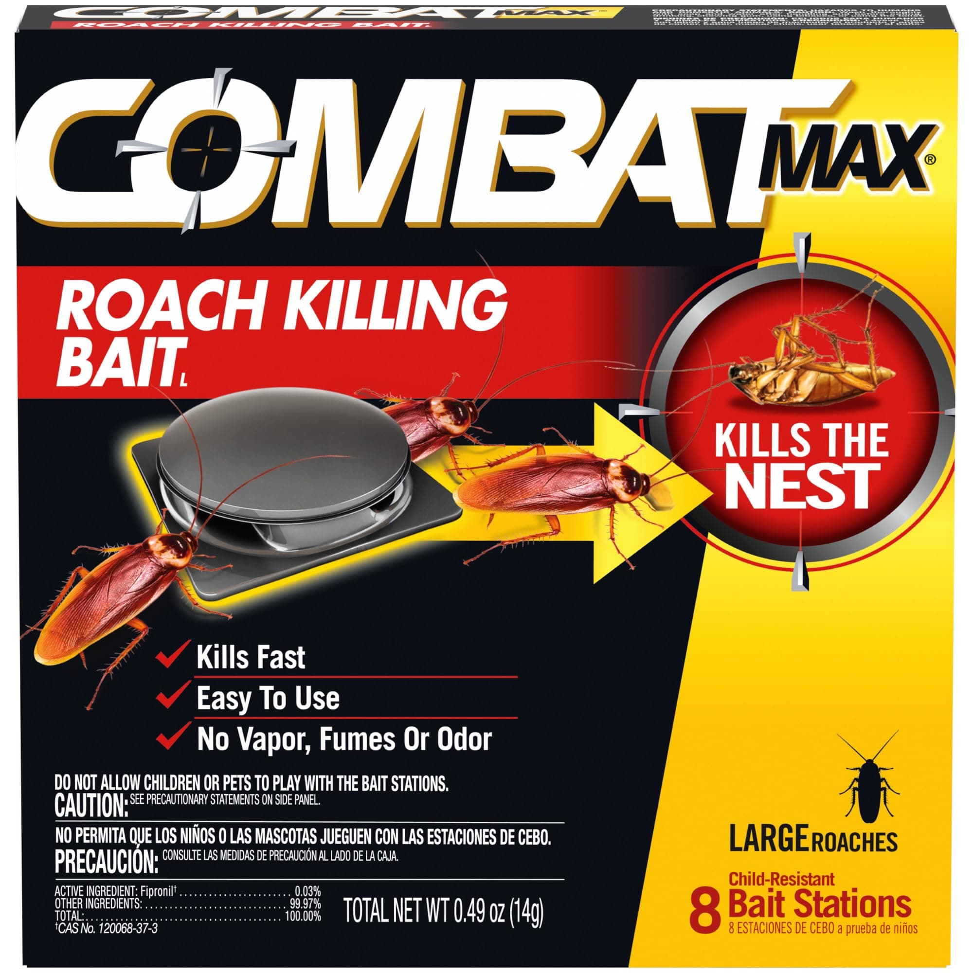 Source Kill Max R2 Large Roach Bait, 8 Count