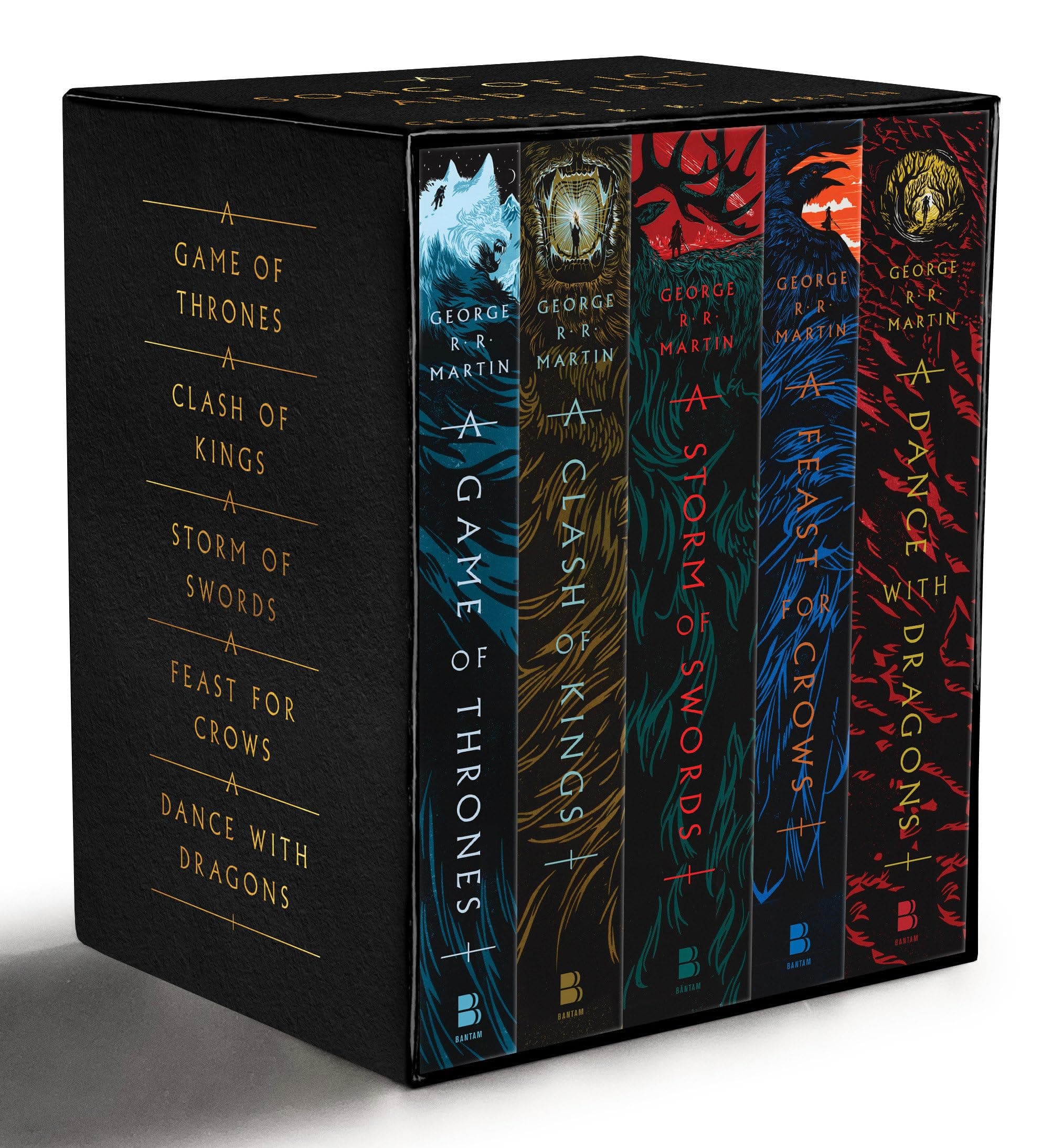 BX-GAME OF THRONES 5 COPY BOXED SET: A Game of Thrones, a Clash of Kings, a Storm of Swords, a Feast for Crows, and a Dance With Dragons (Song of Ice and Fire)